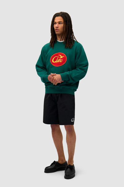 Birds Logo Shorts - Black