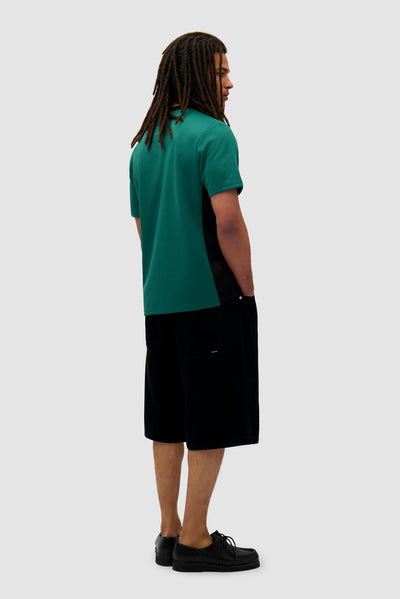 Footbal T-shirt - Green/Black