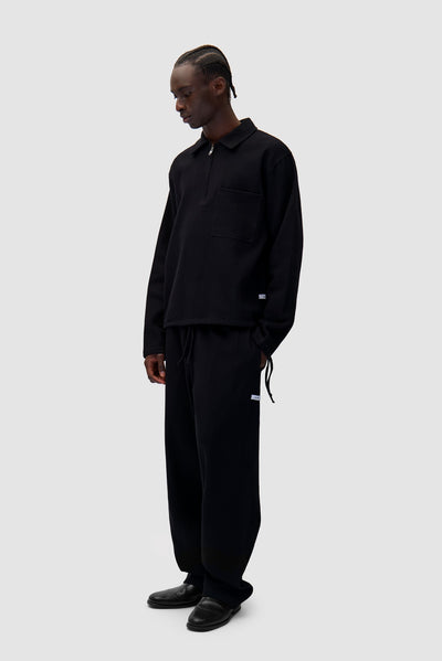 Label Pants - Black